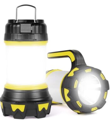 Multifunkčná kempingová LED lampa, baterka