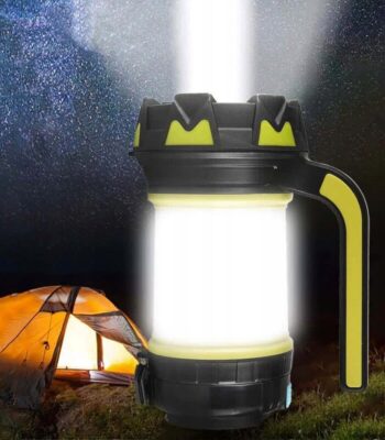 Multifunkčná kempingová LED lampa, baterka