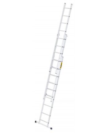 Multifunkčný hliníkový rebrík, 3 x 9 priečok a nosnosť 150 kg