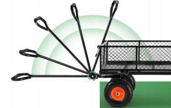 Multifunkčný záhradný vozík 3v1 s nosnosťou 200 kg