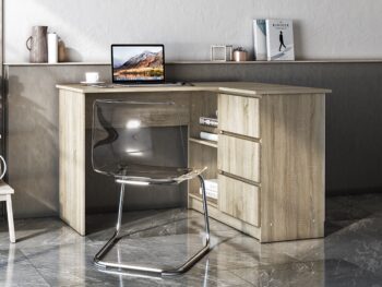 Základom každej detskej, študentskej izby či pracovne je správne zvolený PC stolík. Stavte na kvalitu, praktickosť a priestrannosť a zaobstarajte si rohový PC stolík AFORS. Je vyrobený v nadčasovom prevedení dub sonoma, vďaka čomu ho viete krásne kombinovať s akýmkoľvek zariadením interiéru.…
