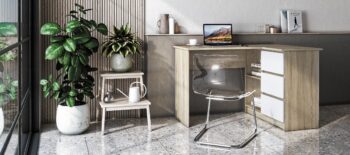 Základom každej detskej, študentskej izby či pracovne je správne zvolený PC stolík. Stavte na kvalitu, praktickosť a priestrannosť a zaobstarajte si rohový PC stolík AFORS. Je vyrobený v nadčasovom prevedení dub sonoma v kombinácii s bielou, vďaka čomu ho viete krásne kombinovať s akýmkoľvek…