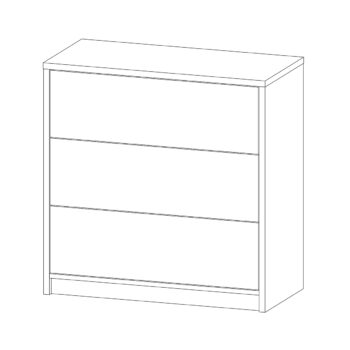 S kvalitným a moderným nábytkom Aurin vyskladáte pracovňu či študentskú izbu presne podľa Vašich predstáv. Zásuvkovú komodu AURIN CH-850-3DR musíte mať aj vy! Jej rozmery sú (ŠxHxV): 83,1x39,6x84,1 cm. Jej nezvyčajný dizajn nezostane bez povšimnutia. Zásuvky sa môžu pochváliť…