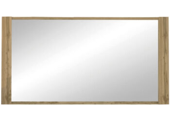 Nástenné zrkadlo FINNI M-1370 môže rozžiariť aj Váš interiér. Jeho rozmery sú (ŠxHxV): 137,4x2,2x60 cm. Spálňová kolekcia Finni je moderný nábytok s neobyčajným dizajnom. Vyrobená je v minimalistickom štýle, vďaka čomu bude Váš domov pôsobiť usporiadane a čisto. Farebné prevedenie dub wotan pôsobí…