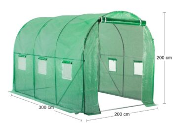 Záhradný fóliovník GREENHOUSE s rozmermi 300x200x200 cm Vám splní všetky Vaše želania o kvalitnej domácej zelenine a ovocí. Konštrukcia fóliovníka pozostáva z rúrok z pozinkovanej ocele o rozmeroch 19 mm x 0,65 mm a zabezpečuje dostatočnú stabilitu fóliovníka aj v nepriaznivom počasí.…