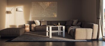 Nezameniteľnou súčasťou každého, či už moderného alebo klasického interiéru je konferenčný stolík. Oživením a skvelým doplnkom do Vašej obývačky bude konferenčný stolík LERUM. Priestranná horná doska Vám poskytne dostatok miesta na odloženie šálky kávy, pochutiny alebo dekorácie. Pod ňou sa…