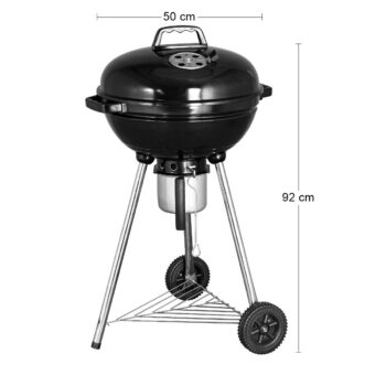 NABBI MIR-2285 záhradný gril čierna - Image 2
