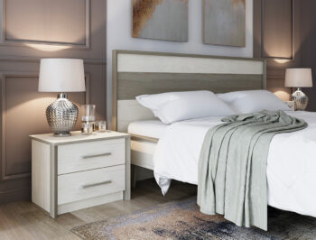 Zásuvkovú komodu SALERNES CH-800 si budete pochvaľovať. Jej rozmery sú (ŠxHxV): 80x46x82 cm. Moderný dizajn nábytku Salernes dokonale vylepší akýkoľvek interiér a kombinácia farieb pino aurelio a madagaskar / nelson vizuálne rozšíri priestor a presvetlí ho. Na jeho výrobu bola použitá…