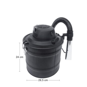 Vysávač na popol VC2 800W slúži na vysávanie teplého aj studeného popola z krbov alebo kachlí. Výkon vysávača je 800 W a objem nádoby na uskladnenie popola s priemerom 29,5 cm a výškou 24 cm je 15 litrov. Vysávač je dodávaný s filtrom, odsávacou hadicou a rúrou s celkovou…