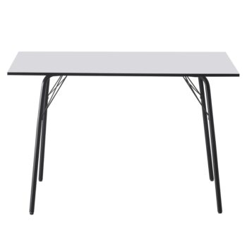 Jedálenský stôl Nalak Typ 2 je ideálnym riešením pre moderné interiéry, kde sa kladie dôraz na štýlovosť a funkčnosť. S rozmermi 120x75 cm ponúka dostatok priestoru pre pohodlné stolovanie až štyroch osôb. Jeho elegantný vzhľad v kombinácii bielej a čiernej farby dodáva…