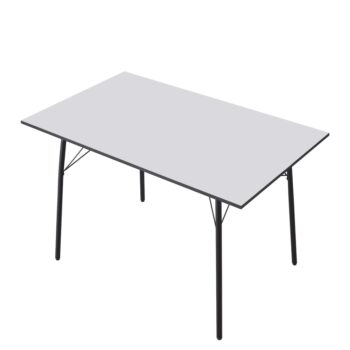 Jedálenský stôl Nalak Typ 2 je ideálnym riešením pre moderné interiéry, kde sa kladie dôraz na štýlovosť a funkčnosť. S rozmermi 120x75 cm ponúka dostatok priestoru pre pohodlné stolovanie až štyroch osôb. Jeho elegantný vzhľad v kombinácii bielej a čiernej farby dodáva…