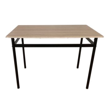 Jedálenský set Naren 1+4 v elegantnom prevedení dub sonoma a čierna je ideálnym riešením pre moderné interiéry. Tento set, ktorý pozostáva z jedného stola a štyroch stoličiek, ponúka praktickosť a štýl v jednom. Jeho hranatý tvar a tmavé farebné prevedenie dodávajú miestnosti…