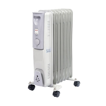 <p>Elektrický olejový radiátor NB-1001 1500 W v bielej farbe je výborným záchrancom tam kde potrebujete rýchlo vykúriť priestor. Tento praktický elektrický ohrievač má 7 tlakovo testovaných rebier, ktoré zabezpečia dostatok tepla. Disponuje ručne nastaviteľným ovládaním s manuálnym termostatom…