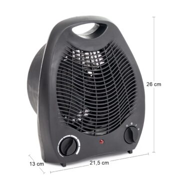 Elektrický ohrievač NB-101B 2000 W zabezpečí príjemné teplo v každej nevyhrievanej miestnosti, prípadne na krytej terase alebo pod dozorom v stane. Má elegantný dizajn, malé rozmery (ŠxHxV): 21,5x13x26 cm a pohodlné držadlo, čo umožňuje okamžitý prenos a veľmi ľahko sa používa. Dvojstupňová…