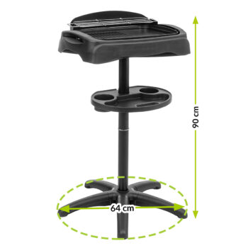 Grilovacia sezóna je za dverami, preto sa na ňu perfektne pripravte a zaobstarajte si záhradný elektrický gril NB-E004 1950 W. Tento gril má výkon 1650 – 1950 W. Jeho výhodou je liaty hliníkový rošt s nepriľnavým povrchom, pričom jeho rozmery sú (ŠxH): 43x27 cm, perforovaná časť na odtok tuku má…
