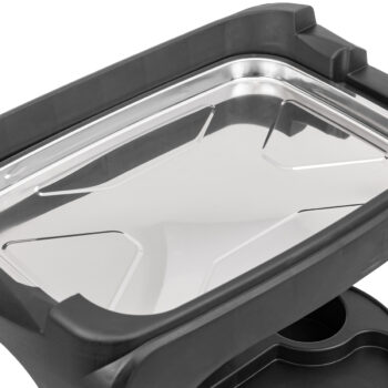Grilovacia sezóna je za dverami, preto sa na ňu perfektne pripravte a zaobstarajte si záhradný elektrický gril NB-E004 1950 W. Tento gril má výkon 1650 – 1950 W. Jeho výhodou je liaty hliníkový rošt s nepriľnavým povrchom, pričom jeho rozmery sú (ŠxH): 43x27 cm, perforovaná časť na odtok tuku má…