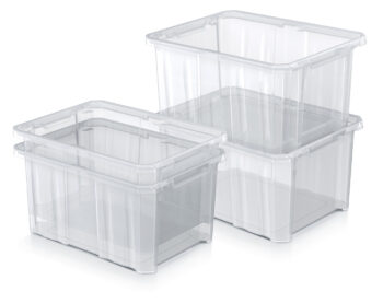 NABBI NCC12 plastový úložný box 6 l priehľadná – Obrázok 5