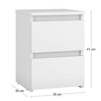 Elegancia a schopnosť racionálne využiť priestor sú hlavnými prednosťami nočného stolíka NELEN. Disponuje dvoma praktickými zásuvkami, do ktorých si uložíte všetky veci, ktoré chcete mať pri posteli vždy po ruke. Na priestrannú vrchnú dosku sa bez obáv zmestí lampička, prípadne budík či hodinky.…