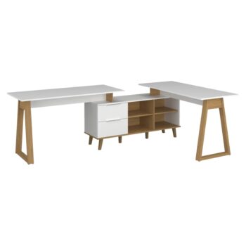 Komoda Nepu 2S/134 v elegantnom prevedení biela/dub kamenný je ideálnym riešením pre tých, ktorí hľadajú moderný a funkčný nábytok do svojho interiéru. Táto komoda od značky KONDELA ponúka praktické úložné priestory v podobe dvoch zásuviek, ktoré sú vhodné na uskladnenie rôznych…