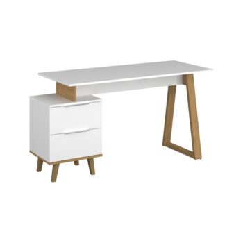 Predstavujeme vám zásuvkovú komodu Nepu 2S/46 v elegantnom prevedení biela a dub kamenný, ktorá je ideálnym riešením pre váš interiér. Táto moderná komoda od značky KONDELA ponúka praktické úložné priestory v podobe dvoch zásuviek, ktoré sú vhodné na uskladnenie rôznych predmetov, či už…