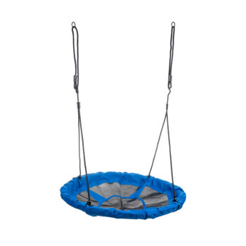 NABBI Nest detská hojdačka 95 cm čierna / modrá - Image 3