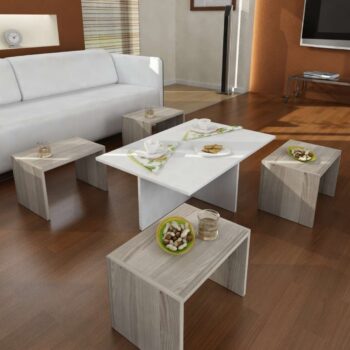 Pridajte štýl a funkčnosť do vašej obývačky s konferenčným stolíkom NEST. Tento elegantný kus nábytku je navrhnutý tak, aby ladil s modernými interiérmi a poskytoval praktický úložný priestor.Detailné špecifikácieTyp tovaru: Konferenčný stolíkVhodné do miestnosti: Obývacia izbaMateriál: LTD s hrúbkou materiálu 18 mm, čo zaručuje pevnosť a dlhú životnosť.Rozmery: 90 x 32 x 60 cm, ideálny pre rôzne použitie v obývacej izbe.Farba: Biela s kombináciou svetlo hnedej, ktorá dodáva interiéru príjemný vzhľad.Tvar: Obdĺžnikový, ktorý sa ľahko integruje do rôznych priestorových usporiadaní.Dodatočné informácie: Stolík je dodávaný v demontovanom stave pre jednoduchú prepravu a montáž.Konferenčný stolík NEST je perfektnou voľbou pre tých, ktorí hľadajú štýlový a praktický nábytok do svojej obývačky. S jeho moderným dizajnom a kvalitným spracovaním pridá vášmu domovu nielen estetickú hodnotu, ale aj funkčnosť.