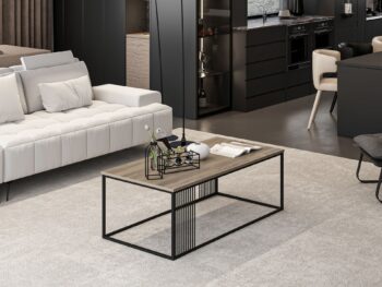 Konferenčný stolík NEST – Elegantný a praktický doplnok do vašej obývačkyKonferenčný stolík NEST je ideálnou voľbou pre tých, ktorí hľadajú štýlový a funkčný kus nábytku. Vďaka svojmu širokému obdĺžnikovému dizajnu a kvalitnému prevedeniu z melamínu a VT laminátu sa skvele hodí do moderných obývacích izieb. Jeho prírodný vzhľad vo farbe duba dodáva priestoru príjemnú atmosféru.Hlavné vlastnosti produktu:Typ tovaru: Konferenčný stolíkVhodné do miestnosti: Obývacia izbaMateriál: Melamín, VT laminátRozmery: 45 x 120 x 60 cmFarba: DubVzhľad: Široká konštrukciaTvar: ObdĺžnikovýHrúbka materiálu: 18 mmDodatočné informácie: Dodávame v demonteKonferenčný stolík NEST je vyrobený z odolných materiálov, ktoré zaisťujú jeho dlhú životnosť a jednoduchú údržbu. Vďaka svojmu jednoduchému, ale elegantnému dizajnu sa ľahko stane stredobodom vašej obývačky. Zaobstarajte si konferenčný stolík NEST a užite si kombináciu praktickosti a štýlu!