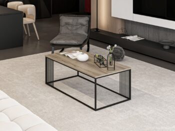 Konferenčný stolík NEST – Elegantný a praktický doplnok do vašej obývačkyKonferenčný stolík NEST je ideálnou voľbou pre tých, ktorí hľadajú štýlový a funkčný kus nábytku. Vďaka svojmu širokému obdĺžnikovému dizajnu a kvalitnému prevedeniu z melamínu a VT laminátu sa skvele hodí do moderných obývacích izieb. Jeho prírodný vzhľad vo farbe duba dodáva priestoru príjemnú atmosféru.Hlavné vlastnosti produktu:Typ tovaru: Konferenčný stolíkVhodné do miestnosti: Obývacia izbaMateriál: Melamín, VT laminátRozmery: 45 x 120 x 60 cmFarba: DubVzhľad: Široká konštrukciaTvar: ObdĺžnikovýHrúbka materiálu: 18 mmDodatočné informácie: Dodávame v demonteKonferenčný stolík NEST je vyrobený z odolných materiálov, ktoré zaisťujú jeho dlhú životnosť a jednoduchú údržbu. Vďaka svojmu jednoduchému, ale elegantnému dizajnu sa ľahko stane stredobodom vašej obývačky. Zaobstarajte si konferenčný stolík NEST a užite si kombináciu praktickosti a štýlu!