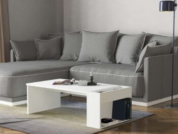 Objavte eleganciu a funkčnosť s konferenčným stolíkom NEW, ktorý je ideálnou voľbou pre vašu obývaciu izbu. Tento štýlový stolík prináša škandinávsky dizajn, ktorý sa hodí do moderných interiérov.Detailné špecifikácieTyp tovaru: Konferenčný stolíkVhodné do miestnosti: Obývacia izbaMateriál: LTD s hrúbkou materiálu 18 mm pre odolnosť a dlhú životnosťRozmery: 95 x 34 x 50 cm, ideálna veľkosť pre rôzne použitieFarba: Biela, ktorá dodáva sviežosť a moderný vzhľadVybavenie: Regálka pre praktické usporiadanie vašich vecíŠtýl: Škandinávsky, ktorý je známy svojou jednoduchosťou a eleganciouTvar: Obdĺžnikový, ktorý sa hodí k rôznym priestorovým usporiadaniamDodatočné informácie: Dodávame v demonte pre jednoduchú prepravu a montážKonferenčný stolík NEW je skvelým doplnkom do vašej obývačky, ktorá kombinuje moderný dizajn s praktickými funkciami. Jeho kvalitný materiál a elegantný vzhľad zaistia, že váš interiér bude vyzerať štýlovo a usporiadane.