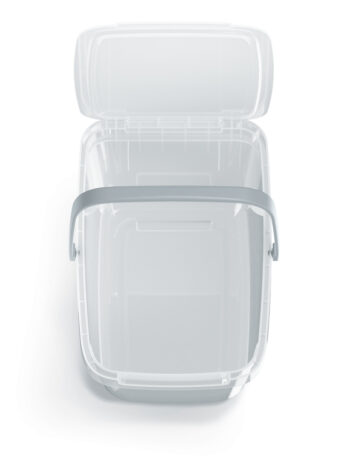 Plastový úložný box s rúčkou NHW6 od značky NABBI je praktickým a moderným doplnkom do každého interiéru. S objemom 6 litrov ponúka dostatok priestoru pre uskladnenie rôznych predmetov. Box je vyrobený z kvalitného plastu, ktorý sa ľahko udržiava - stačí ho utierať navlhko.