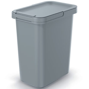 Odpadkový kôš na triedený odpad NKS12 od značky NABBI je ideálnym riešením pre každú domácnosť. S jeho objemom 12 litrov a rozmery 35 cm na výšku, 19,5 cm na šírku a 29,5 cm na hĺbku sa zmestí do akéhokoľvek interiéru. Jeho svetlosivá farba a moderný vzhľad ho robia atraktívnym doplnkom do vašej…