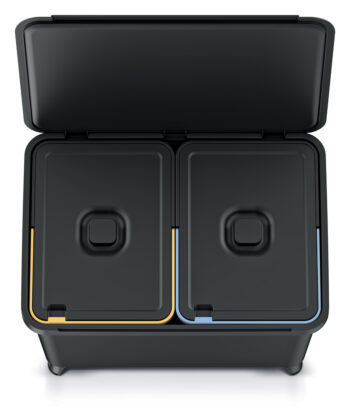 Odpadkový kôš na triedený odpad NKS60W2 je ideálnym riešením pre každú domácnosť, ktorá dbá na životné prostredie a chce prispieť k jeho ochrane. S objemom 46 litrov poskytuje dostatok priestoru pre triedenie odpadu. Vďaka svojmu modernému vzhľadu sa hodí do každého interiéru.