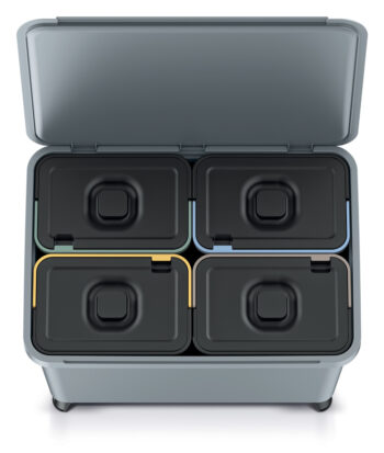 Odpadkový kôš na triedený odpad NKS60W4 je ideálnym riešením pre každú domácnosť, ktorá dbá na životné prostredie a chce prispieť k jeho ochrane. S kapacitou 40 litrov poskytuje dostatok priestoru pre triedenie odpadu. Vďaka svojej svetlosivej farbe sa hodí do každého interiéru a dodá mu moderný…