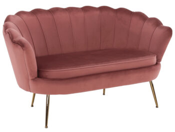 Predstavujeme vám elegantnú dvojsedačku Noblin v očarujúcej ružovej farbe Velvet so zlatými detailmi, ktorá sa stane skvostom vášho interiéru. Táto moderná pohovka od značky KONDELA je navrhnutá tak, aby priniesla do vášho domova štýl a pohodlie.