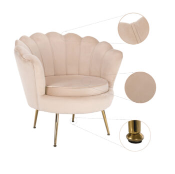 Kreslo Noblin v elegantnej béžovej farbe Velvet je ideálnym doplnkom pre každý moderný interiér. Toto klasické kreslo od značky KONDELA ponúka nielen štýlový vzhľad, ale aj vysokú funkčnosť a pohodlie. Jeho jednoduchá montáž umožňuje rýchle a bezproblémové zostavenie, čo oceníte…