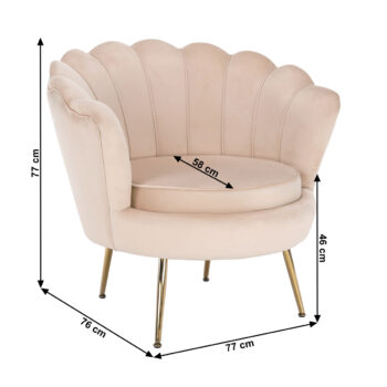 Kreslo Noblin v elegantnej béžovej farbe Velvet je ideálnym doplnkom pre každý moderný interiér. Toto klasické kreslo od značky KONDELA ponúka nielen štýlový vzhľad, ale aj vysokú funkčnosť a pohodlie. Jeho jednoduchá montáž umožňuje rýchle a bezproblémové zostavenie, čo oceníte…