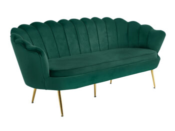 <p>Predstavujeme vám elegantnú trojsedačku <strong>Noblin</strong> v nádhernej zelenej farbe Velvet so zlatými detailmi, ktorá sa stane skvostom vášho interiéru. Táto sedačka je ideálnym riešením pre tých, ktorí hľadajú moderný a štýlový nábytok do obývačky.</p>
