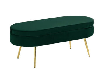 Taburetka Noblin Typ 2 v elegantnej zelenej farbe s jemným zamatovým povrchom je ideálnym doplnkom pre váš interiér. Tento moderný kus nábytku od značky KONDELA kombinuje štýlový dizajn so spoľahlivou funkčnosťou, čím sa stáva skvelým riešením pre rôzne priestory vo vašej…