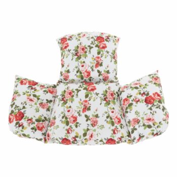 Objavte pohodlie a štýl s Závesným hojdacím kreslom Noela New, ktoré je ideálnym doplnkom pre váš domov aj záhradu. Toto moderné kreslo vyniká svojím elegantným dizajnom v bielej farbe s kvetinovým vzorom, ktorý prinesie do vášho priestoru nádych sviežosti a originality.