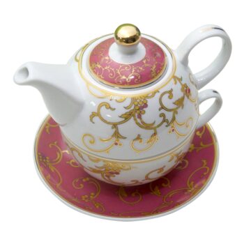 Predstavujeme vám elegantnú čajovú súpravu Nora Afternoon Tea, ktorá je dokonalým spojením moderného dizajnu a funkčnosti. Táto súprava, vyrobená z kvalitného porcelánu, prichádza v jemnej kombinácii bielej, ružovej a zlatej farby, čo jej dodáva luxusný vzhľad a zároveň sa hodí…