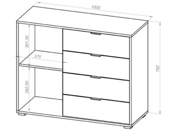 Jednodverová komoda so zásuvkami NOSEN C1 Vám pomôže zútulniť Vašu spálňu či obývačku na harmonické miesto plné pokoja. Jednoduchý dizajn komody pôsobí veľmi moderne a krásne farebné prevedenie dub sonoma dotvára jej celkový dizajn. Vyrobená je z kvalitných materiálov a nízke nožičky, na ktorých je…