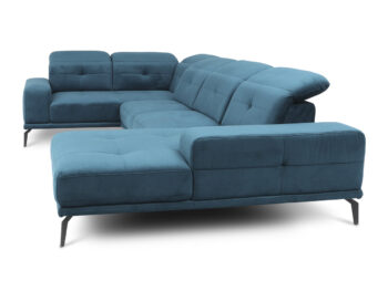 Ak potrebujete oživiť priestor a stále ste nenašli sedačku, ktorá by bola tá pravá, rohová sedačka U NOVENTA U L určite nesklame, práve naopak, nadšený budete nie len Vy, ale všetci hostia. Jedinečné prešívanie sedačky, v spojitosti s praktickými nastaviteľnými opierkami hlavy, či výsuvnými…