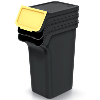 Tento odpadkový kôš na triedený odpad od značky NABBI je ideálnym riešením pre každú domácnosť. S jeho pomocou môžete jednoducho a efektívne triediť odpad, čím prispievate k ochrane životného prostredia.