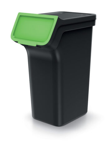 Odpadkový kôš na triedený odpad (4 ks) NPW25S4 25 l - čierna je ideálnym riešením pre každú domácnosť, ktorá sa snaží o ekologické spracovanie odpadu. Tento produkt patrí do kategórií Vybavenie do domácnosti a Príslušenstvo do kuchyne.