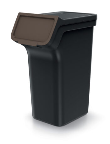 Vyrobený z odolného plastu v tmavej čiernej farbe,…