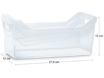 NABBI NUK1L plastový úložný box 3 l priehľadná – Obrázok 2