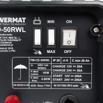 Nabíjačka akumulátorov so štartovaním 50RWL 12 / 24V