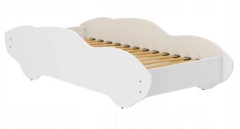 Nádherná detská posteľ 160 x 80 cm v štýle červeného pretekárskeho auta