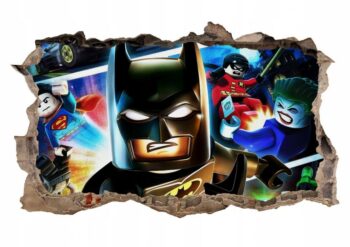 Nálepka na stenu Batman 47x77cm