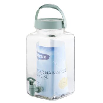 Nápojová fľaša s kohútikom Pear Line, 3 l